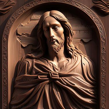 3D model st jesus (STL)